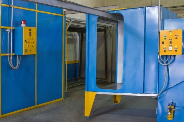 CABINAs para aplicación de pintura electrostática en polvo