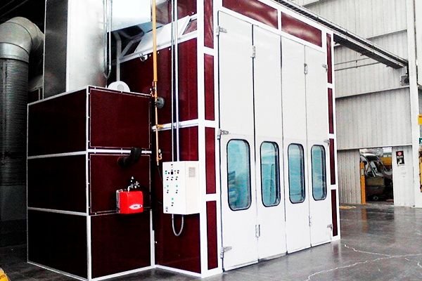 Horno para vehículos pesados