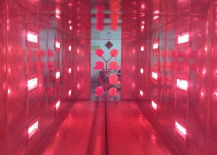 Horno infrrarojo para cascos de motocicletas